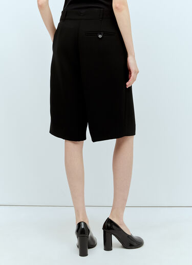 Jacquemus Le Bermuda Ovalo Shorts Black jac0256006