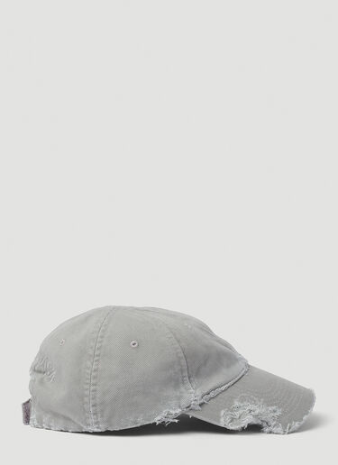 Balenciaga 도그 바이트 베이스볼 캡 그레이 bal0152077