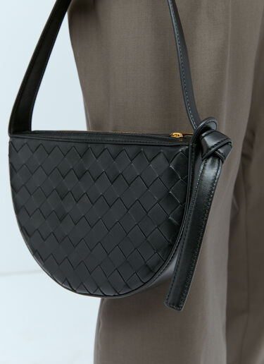 ノットミニショルダーバッグ Bottega Veneta ノットミニショルダーバッグ ブラック bov0254042