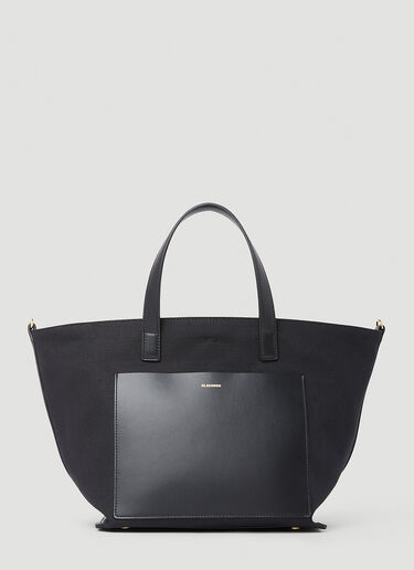 Jil Sander Wander Square Tote Bag Black jil0253015