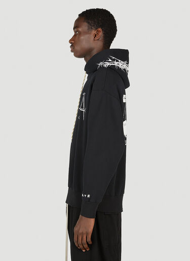 Bad Friday Hooded Sweatshirt Aries Bad Friday Hooded Sweatshirt Black ari0152011