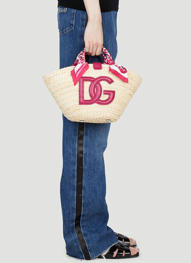 Dolce & Gabbana Kendra Beach Tote Bag Red dol0253031