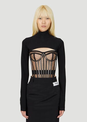 Dolce & Gabbana Kim High Neck Bolero Black dol0252004
