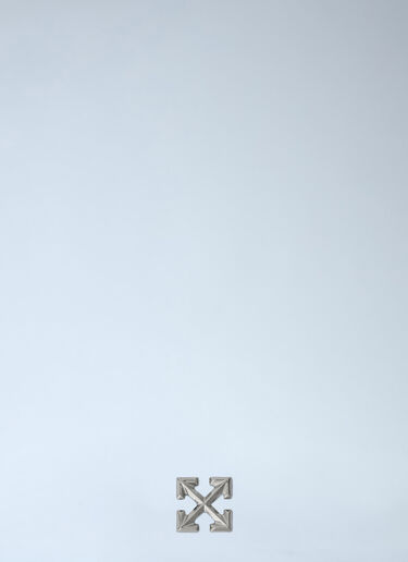 LN-CC® - Off-White: Arrow Mono Earring - Grey Off-White Arrow Mono Earring Grey ofw0164381