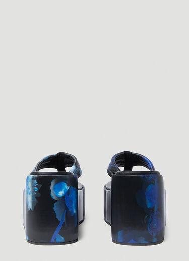 Coperni Holographic Platform Sandals Black cpn0252013