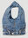 Alexander Wang Denim Mini Hobo Shoulder Bag Blue awg0251048