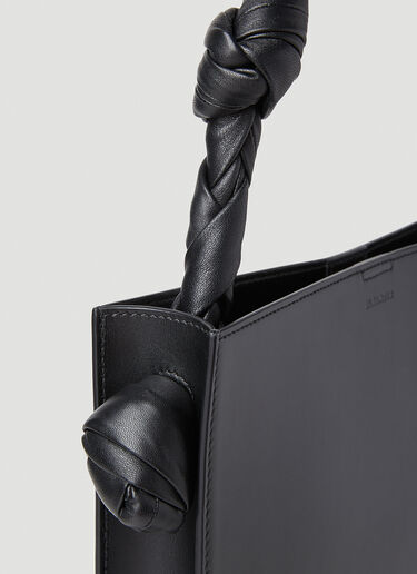 Jil Sander Tangle Medium Shoulder Bag Black jil0152009