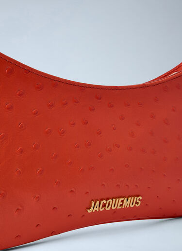 Jacquemus Le Bisou Perle Shoulder Bag Orange jac0264070