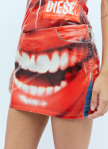 De-Pra-Mini-FSD Skirt Diesel De-Pra-Mini-FSD Skirt Red dsl0254034