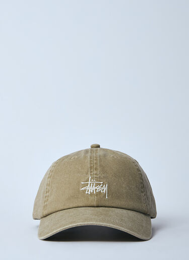 Stüssy Logo Motif Baseball Cap Tan sts0160023
