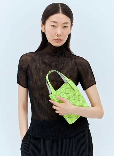 Bao Bao Issey Miyake プリズムプラス ミニトートバッグ グリーン bao0257001