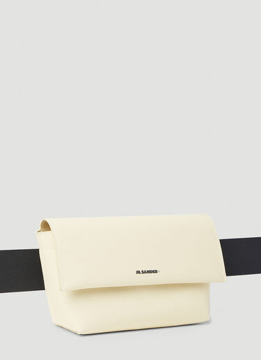 로고 프린트 벨트 백 Jil Sander+ 로고 프린트 벨트 백 화이트 jsp0251019