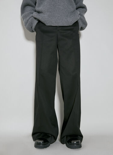 Ann Demeulemeester Achaz Wide Leg Pants Black ann0154004