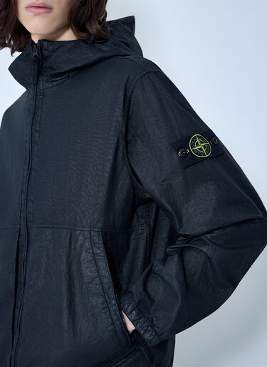Stone Island Technical Hooded Jacket Black sto0164063