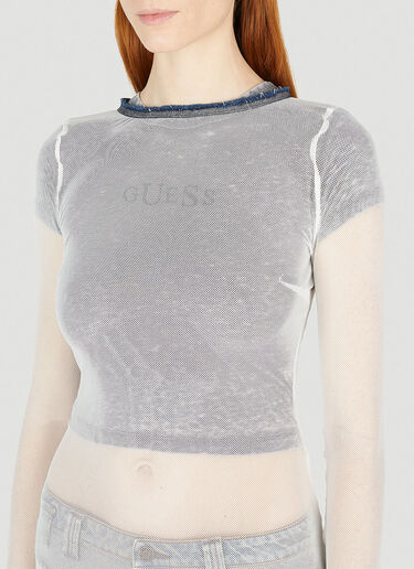 Guess USA チュールフレアドレス ホワイト gue0252006