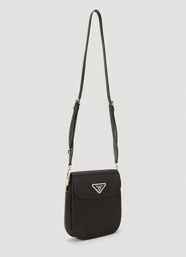 Prada Nylon Shoulder Bag Black pra0242008
