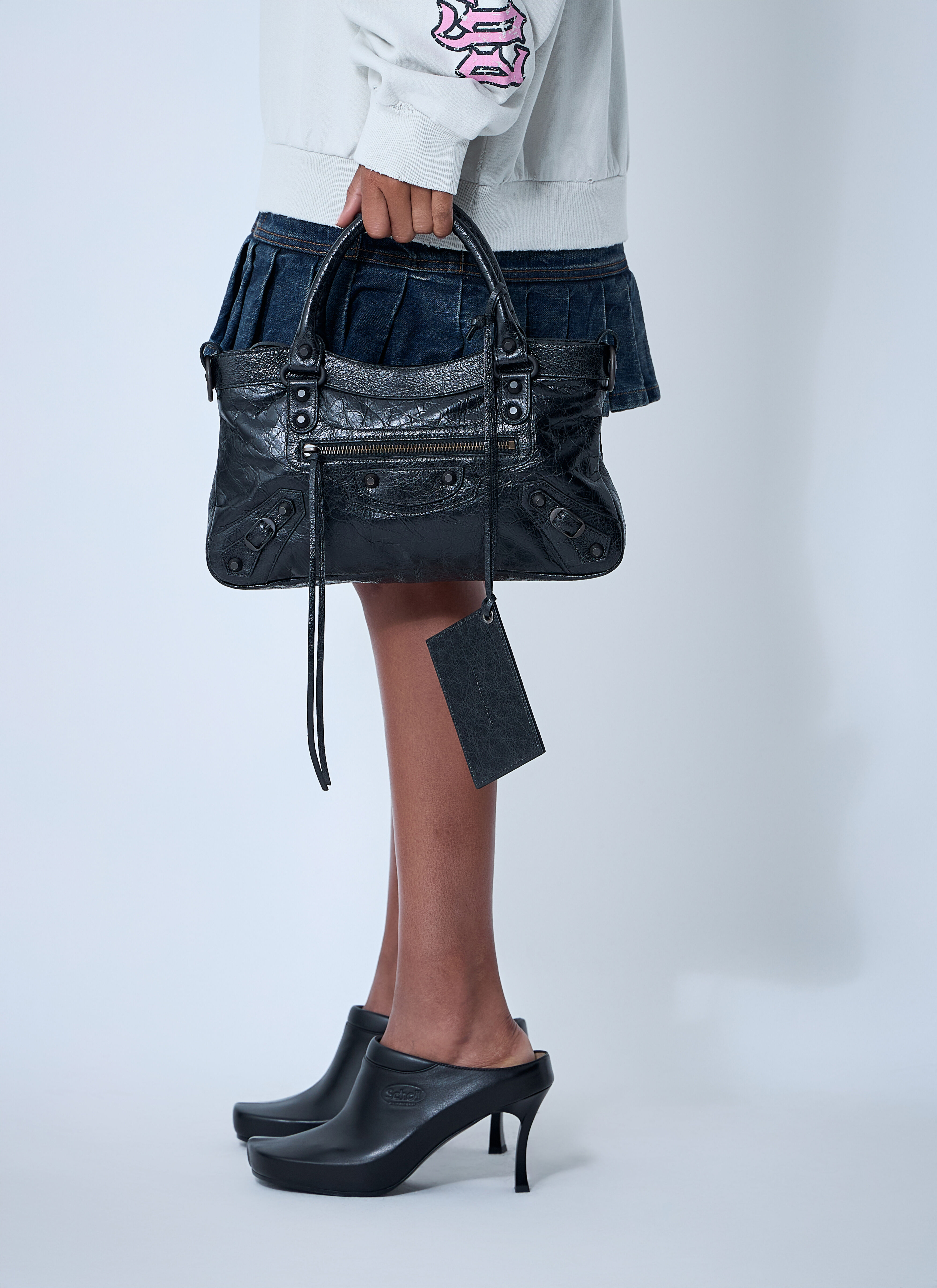 Balenciaga Women's' Le First City Bag in Black | LN-CC®