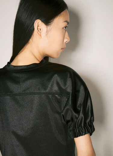 Fitted Football Top Alexander Wang Fitted Football Top Black awg0257012