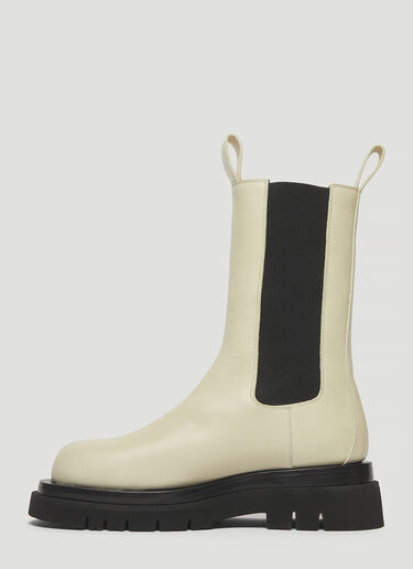 Bottega Veneta Lug Boots White bov0243099