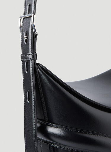 Alexander McQueen The Curve Crossbody Bag Black amq0148046