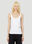 Dolce & Gabbana Kim Scoop Neck Tank Top White dol0252008