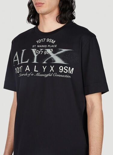 1017 ALYX 9SM Collection Logo T-Shirt Black aly0152010