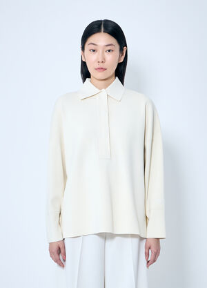 The Row Viscose Yarn Sweater Grey row0260037