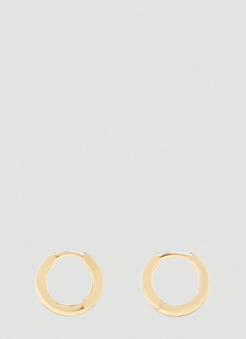 Tom Wood Classic Hoop Earrings ゴールド tmw0353020