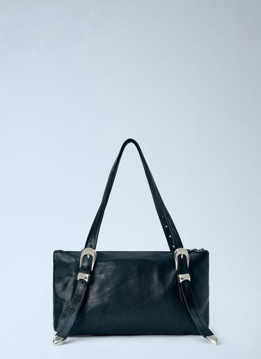 LN-CC® - Our Legacy: 2 cm Belt Shoulder Bag - Black Our Legacy 2 cm Belt Shoulder Bag Black our0265024
