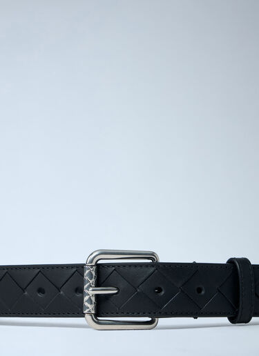 Braided Belt Bottega Veneta Braided Belt Black bov0163011