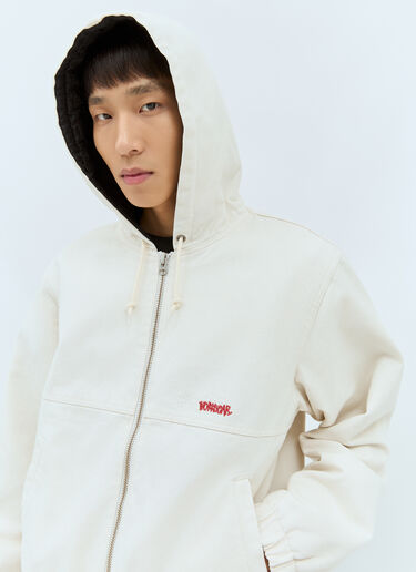 Stüssy Hooded Work Jacket Off white sts0158005