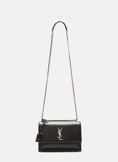 Saint Laurent Sunset Medium Shoulder Bag Black sla0229024