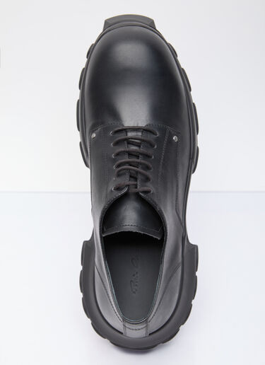 Lace-Up Bozo Tractor Shoes Rick Owens Lace-Up Bozo Tractor Shoes Black ric0155028
