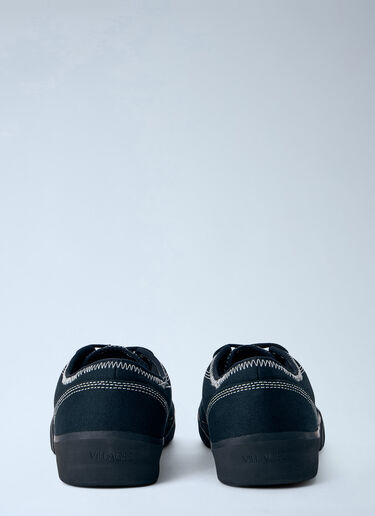 Village PM Canvas Low-Top Sneakers Black vpm0164006