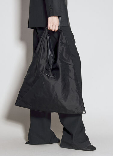 MM6 Maison Margiela Medium Classic Japanese Shoulder Bag Black mmm0254017
