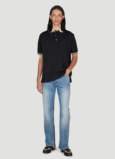 Gucci 互扣式 G Polo 衫 黑色 guc0153020
