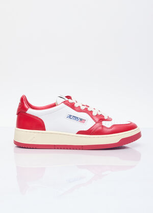 Autry Medalist Low Top Sneakers Red aut0256003