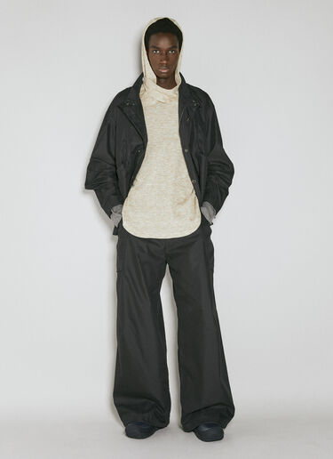 Kiko Kostadinov Solon Hooded Knit Sweater Grey kko0154009