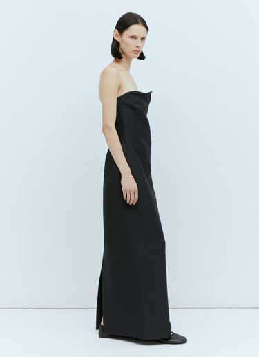 The Row Bardon Dress Black row0253029