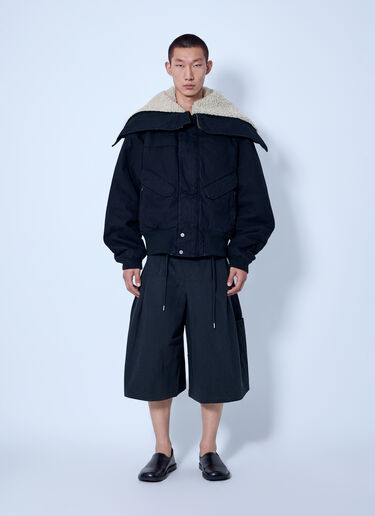 LN-CC® - Entire Studios: Portal Bomber Jacket - Black Entire Studios Portal Bomber Jacket Black ent0166028