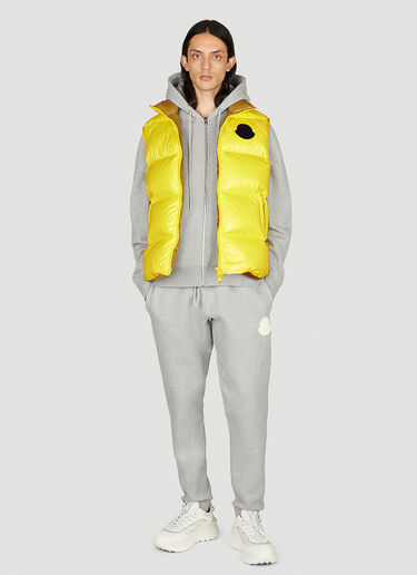Moncler Sumido Down Vest Jacket Yellow mon0154020