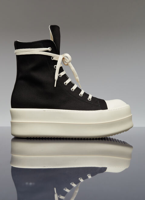 Rick Owens DRKSHDW Chunky Sole High Top Sneakers Brown drk0154001