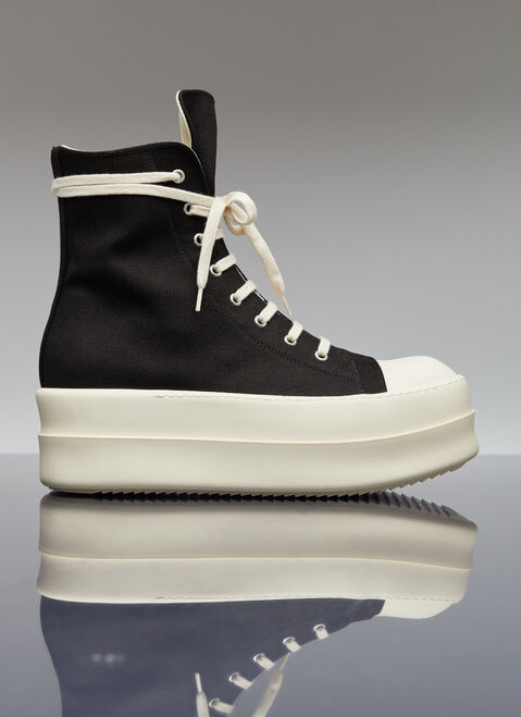 Rick Owens Chunky Sole High Top Sneakers Black ric0154005