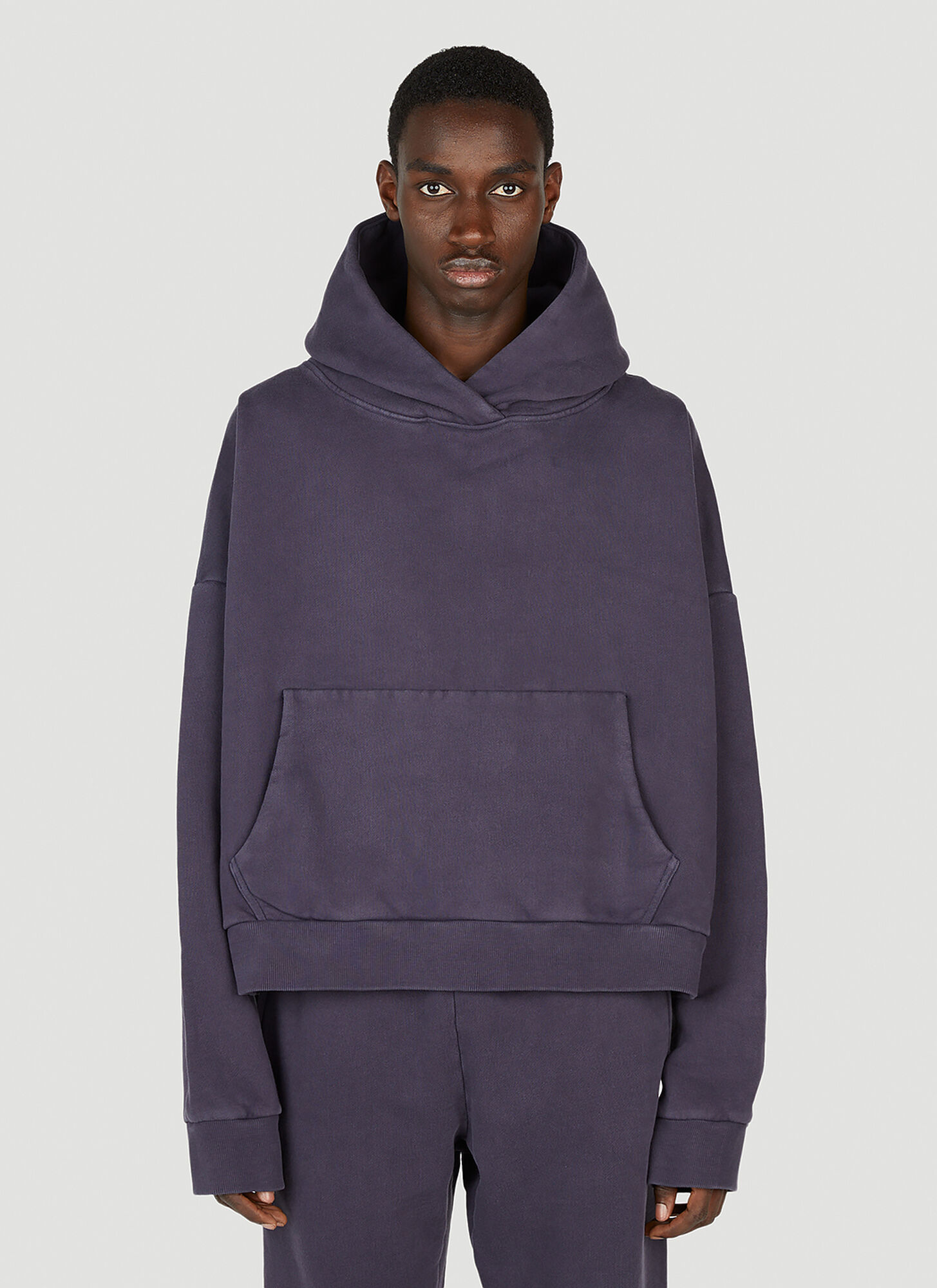 Entire Studios Heavy Hooded Sweatshirt Male Purple