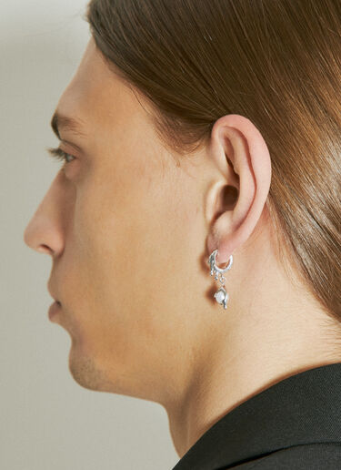Nano Pearl Melt Earring Alan Crocetti Nano Pearl Melt Earring Silver acr0354008