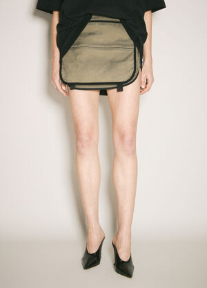 Balenciaga Mini Bag Skirt Green bal0258008