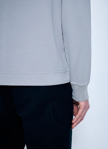 Stone Island Ghost Logo Patch Sweatshirt Grey sto0160043