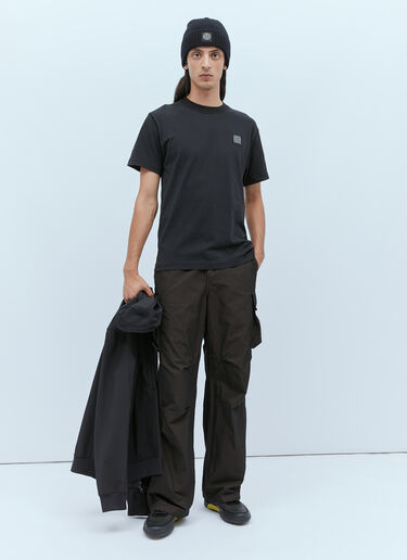 Stone Island Logo Patch T-Shirt Black sto0154074