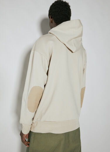 徽标刺绣连帽运动衫 Comme des Garçons Homme 徽标刺绣连帽运动衫 米色 cdh0154007