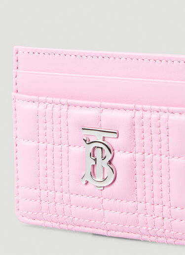 Burberry Lola Quilted Card Holder Pink bur0247126
